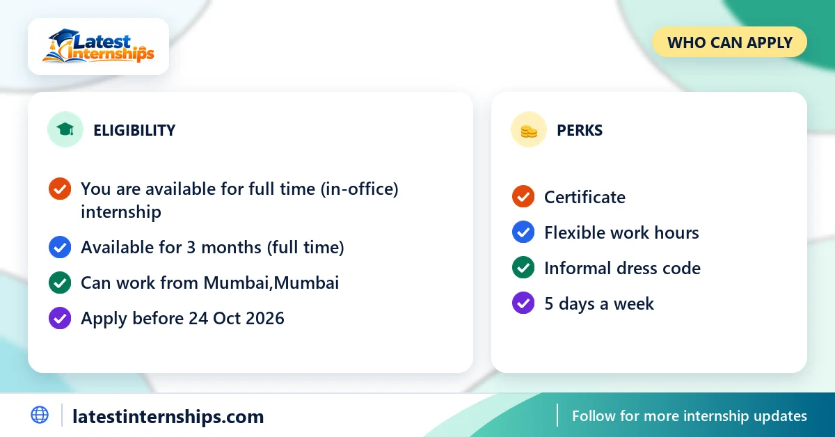 Eligibility checklist and skills for the Business Development (Sales) internship at Dynamic Boiler Automation