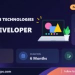 Techgration Technologies UI/UX Developer internship banner with stipend, location, duration and last date