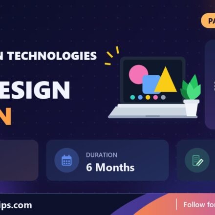 Techgration Technologies VLSI Design internship banner with stipend, location, duration and last date