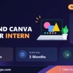 TechieHelp UI/UX and Canva Designer internship banner with stipend, location, duration and last date
