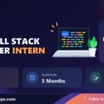 UPTOSKILLS Mern Full Stack Developer internship banner with stipend, location, duration and last date