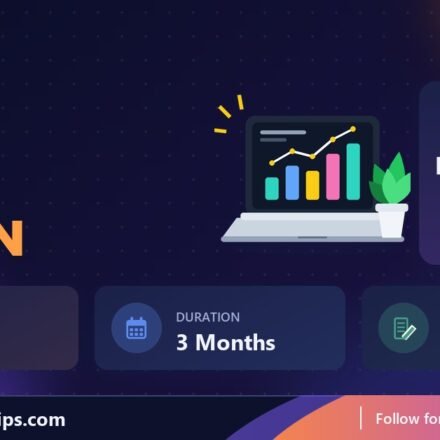 UPTOSKILLS SEO internship banner with stipend, location, duration and last date