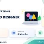 Xyzon Innovations Frontend Designer internship banner with stipend, location, duration and last date